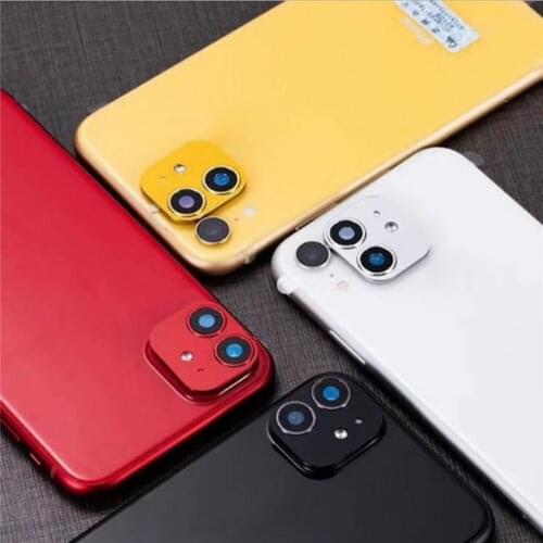 Seconds Change for iphne XR to for iPhone 11 Camera Lens Case Solid Protective Ring Cover for iPhone XR Accessories