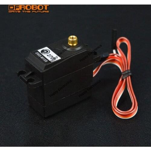 DFRobot DSS-M15S 270 angle degrees 15KG DF Metal gear Servo motor 4.8~7.2V with Analog Feedback RC PWM compatible with Arduino