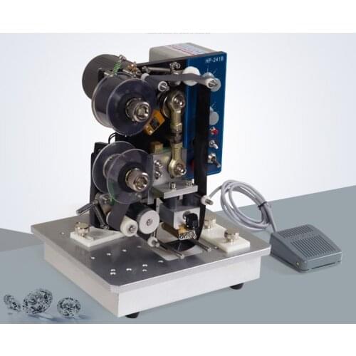 Electric Printing Machine Ribbon Hot Stamping Machine Date Coding Machine