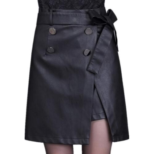 JMprobe Women's Leather Skirts