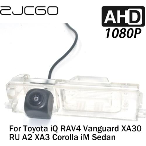 ZJCGO Car Rear View Reverse Backup Parking Reversing Camera for Toyota iQ RAV4 Vanguard XA30 RU A2 XA3 Corolla iM Sedan