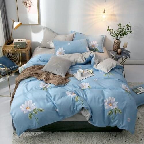 Claiming Flowers Bedding Set Duvet Cover Set Pillowcase Home Textiles 2/3pcs Bed Linen King Queen Size Dropship