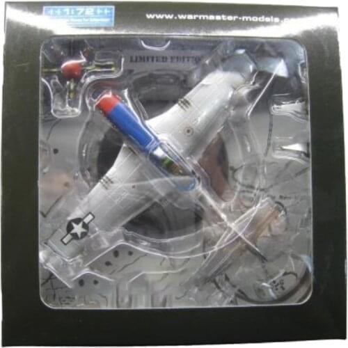 Diecast 1/72 Scale World War II American Military Aircraft P-51 Mustang Fighter Alloy Limited Edition Static Gift Boy Hot Toys