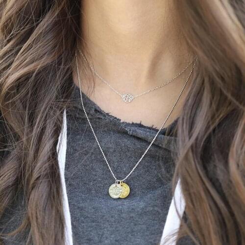 Small sports necklace Volleyball Softball Basketball Football Hockey Lacrosse Tennis Golf Gymnastics Cheerleading Necklace