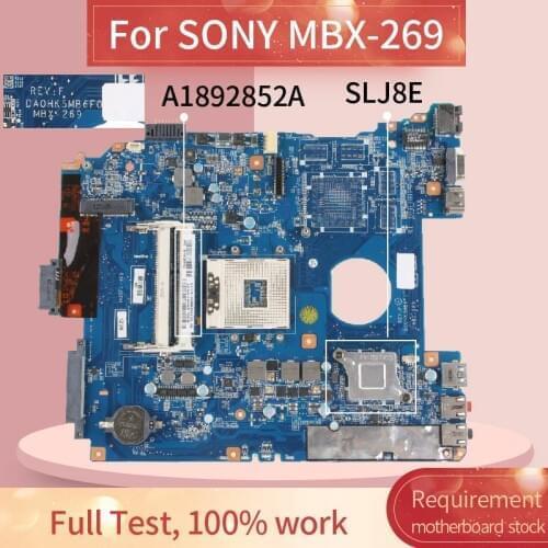 MBX-269 Laptop motherboard For SONY VAIO SVE15 SVE151 HM77 Notebook Mainboard A1892852A DA0HK5MB6F0 SLJ8E