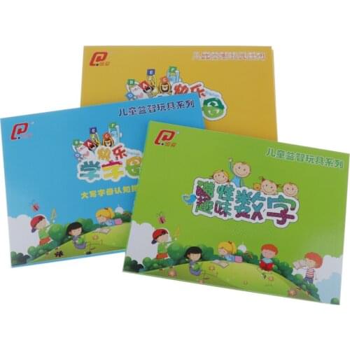 3 Sets Creative Magnetic Letters and Numbers Paste for Kids Education Toys