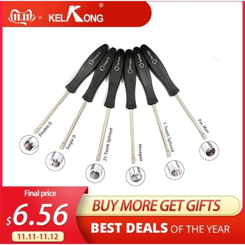 New Carburetor Adjustment Tool Pac Man / Single D /Double D/Hexagon Hex Socket / 21-Teeth Splined / 7-Teeth Splined Screwdriver