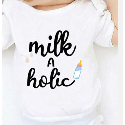 Clothes for Baby Born Boys Romper Long Sleeve Infant Jumpsuits Milk Printed Baby Girls Clothes Winter Kids Clothing