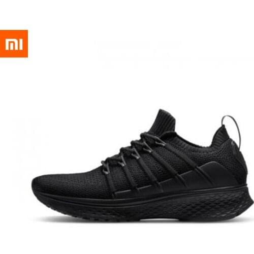Original Xiaomi Mijia Smart Sports 2 Sneaker Uni-moulding Techinique Fishbone Lock System Elastic Knit Vamp Shock-absorbing Sole