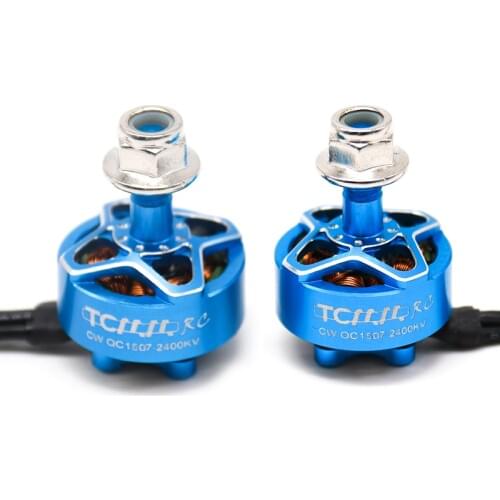 TCMMRC 1507 2400KV Brushless Motors Fpv Motor RC 3-6S for RC Drone FPV Racing