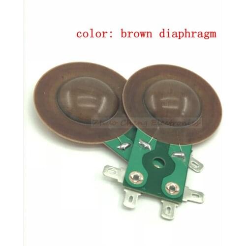 2PCS Tweeter Diaphragm 8ohm for Foster/Fostex/Heppner N30,025N08, 025H27, 025H30 25.4mm speaker part