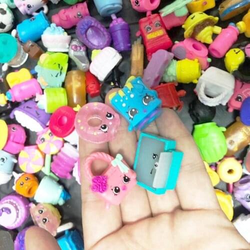 50pcs/Lot Hot Sale Miniature Fruit Dolls Action Figures For Mixed Seasons Little Figurines Christmas Gift Kids Play House Toys