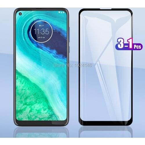 For Motorola Moto G8 G 8 6.4" Full Cover Tempered Glass Screen Protector Explosion-proof Protection Film