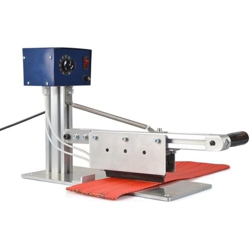 Electric guillotine cutter, braided belt, nylon belt, PP, lifting belt, rope, electric hot melt knife blades 150mm/300mm