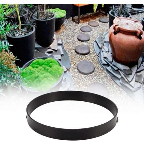 Gardening Pavement Maker Mold DIY Round Walk Brick Concrete Mold DIY Paver Walk Maker