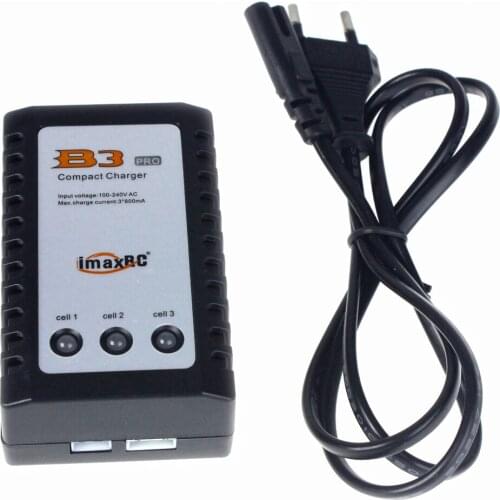 ImaxRC B3 Pro Compact Balance Charger for 2S 3S 7.4V 11.1V Lithium LiPo Battery Helicopter Airplane Multirotor FPV Racing Drone