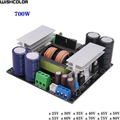 Wishcolor New 700W LLC Switching Power Supply Board Default Main Output Voltage ±25V ±35V ±45V ±55V ±60V For Power Amplifiers