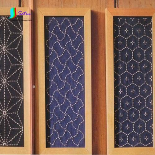 Transparent Big Size Acrylic Template for Cushion Pattern DIY Sewing Sashiko Embroidery Patchwork Pressure Line Template S040M