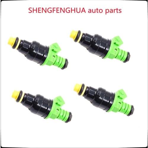 SFH 4pcs 0280150558 For Audi GMC Chevrolet Dodge BMW 440cc/min TURBO 42 LB/HR fuel injector Engine using For EV1 Volvo v w