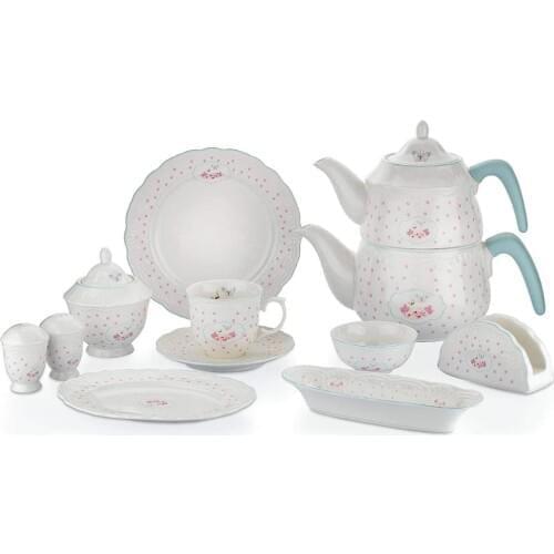 Schafer Moin Moin 32 Piece Floral Breakfast Set-MAV02