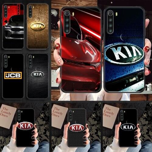 Sports car Kia Phone case For Xiaomi Redmi Note 7 7A 8 8T 9 9A 9S 10 K30 Pro Ultra black pretty bumper silicone back trend coque