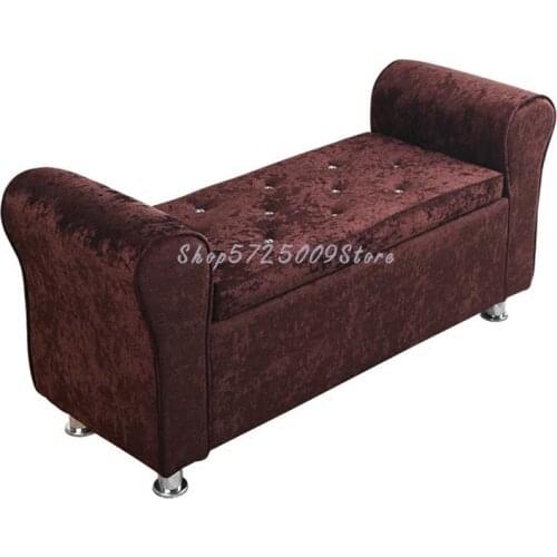 Cloth Art Shoes Changing Stool European Style Storage Stool Storage Stool Bedroom Bed Tail Stool Clothing Store Sofa Fitting Roo