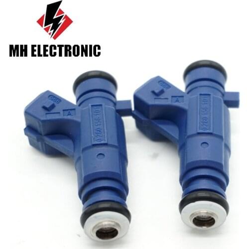 MH Electronic 2PCS/LOT High Quality Fuel Injector 0280156101 for Porsche for Cayenne A for Mercruiser