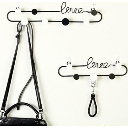 Ynaayu 1pc Metal Hooks Love Style Living Room Coat Hook Wall Hanger Key Clothes Rack Hook Home Decorate 2pcs Nail As Gift