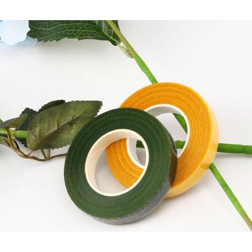 1 Roll Colorful Tape DIY Artificial Flowers Wraps Paper Adhesive Floral Stem Garland Decoration Tape