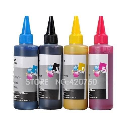 100ML*4 Pigment Refill ink For HP950 HP951 HP952 HP953 HP954 . Water proof Ink For HP 8100 8600 8710 8210 8720 etc