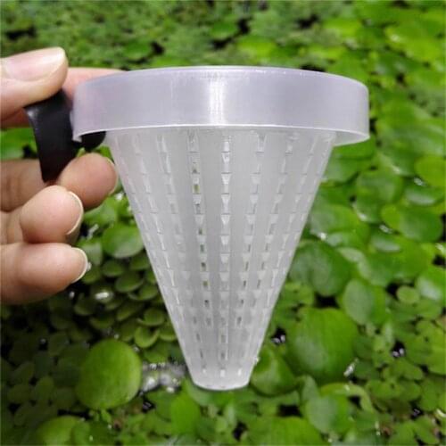 4pcs Aquarium Red Worm Feeder Cone Feeding for Fish Tank Angel Fish Discus Fish