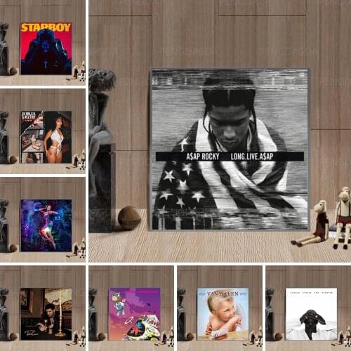 Canvas HD Printed Painting Foreigner Wall Art Poster Home Decoration Pictures Portrait Living Room Abstract Modular Framework