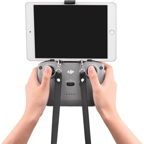 For DJI Mavic Mini 2/AIR 2S Drone Accessories Remote Controller Silicon Protective Cover Sleeve Double Hook Bracket with Strap