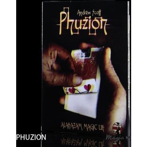 Free Shipping Phuzion (Gimmick And Instruction) - Magic Trick,Mentalism,Street,Card Magic,Illusions,Close Up,Magia Toys,Joke