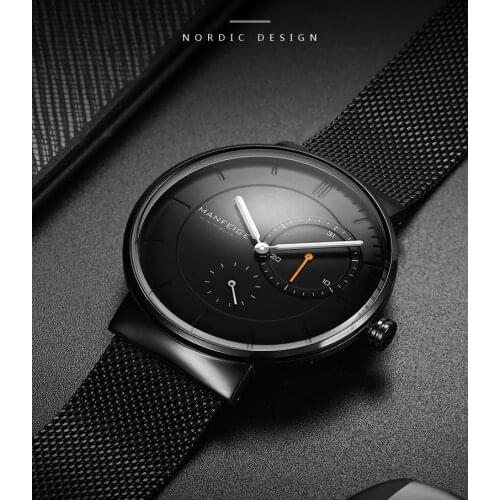 Mens Watch Shock Cool Quartz Sport Watches Men Luxury Brand Fashion Steel Mesh Band Black Wristwatches Clock Chronograph Hombre