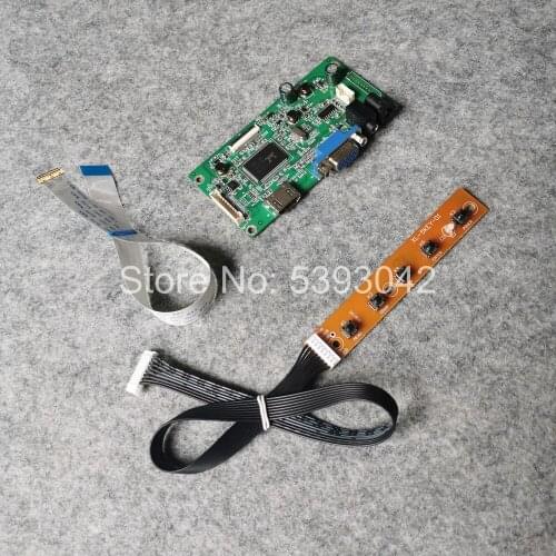 For N156BGE-E41 N156BGE-E42 EDP 30Pins WLED laptop LCD screen VGA monitor controller drive board 1366*768 15.6" DIY kit
