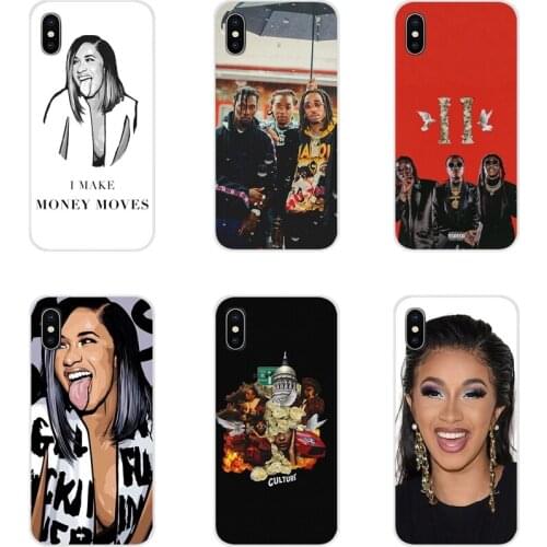 For Xiaomi Redmi Note 6A MI8 Pro S2 A2 Lite Se MIx 1 Max 2 3 For Oneplus 3 6T Cardi B Migos Accessories Phone Shell Covers