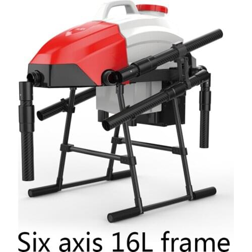 F16 16KG 16L agricultural spray drone frame 1630mm wheelbase 6-axis folding flight platform with X8 power system UAV