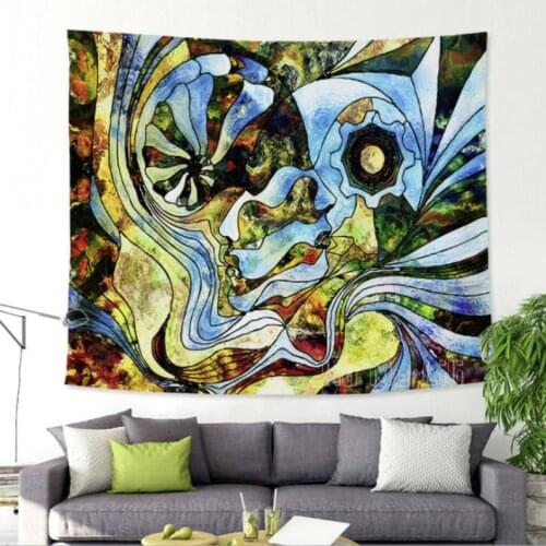 Abstract Art Tapestry Tapestry Adorns Walls With Unique Artist Paintings