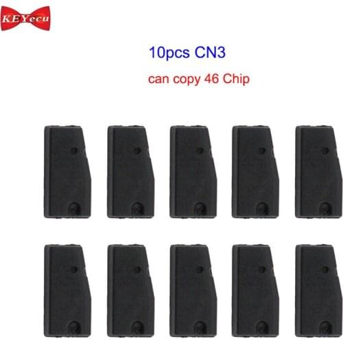 KEYECU 10pcs CN3 Copy 46 Transponder Chip YS-30 Chip for CN900/ ND900 Taking Place of TPX3/ TPX4