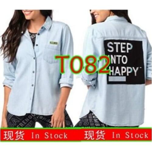 Zunbafitness new arrive stronger zumba wear running clothes blouse women clothes outwear T082