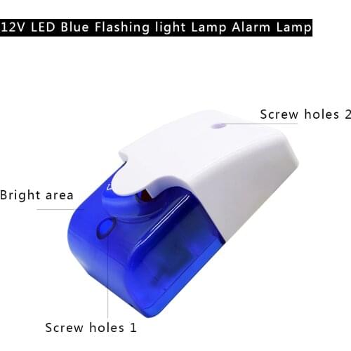 LED Strobe Alarm 12V Is Used For Home Security Anti-theft Alarm System