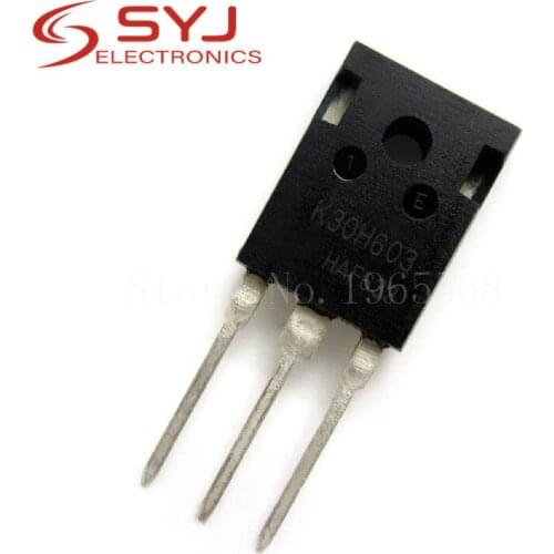 10pcs/lot IKW30N60H3 IKW30N60 K30H603 TO-247 600V 30A 187W In Stock