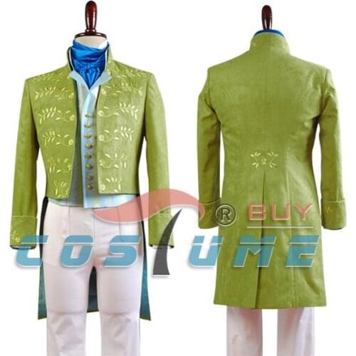 2015 Film Prince Charming Cosplay Costume For Adult Men Full Set Halloween Costume