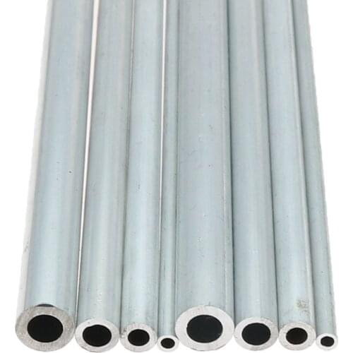 5pcs 3mm/4mm/5mm/6mm/7mm/8mm/9mm/10mm Aluminum Hollow Tubing Tube Connecting Shaft for RC Car Boat Model