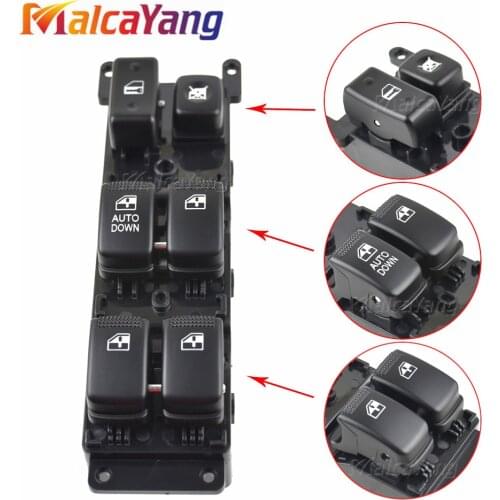 93570-1G110 935701G110 Power Window Master Switch For KIA NEW PRIDE 2006-2010
