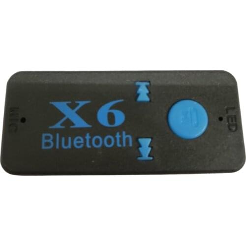 Car Handsfree Call Music Adapter X6 Audio Receiver Car Audio Adapter Pluggable Tf Card Portable Walkman