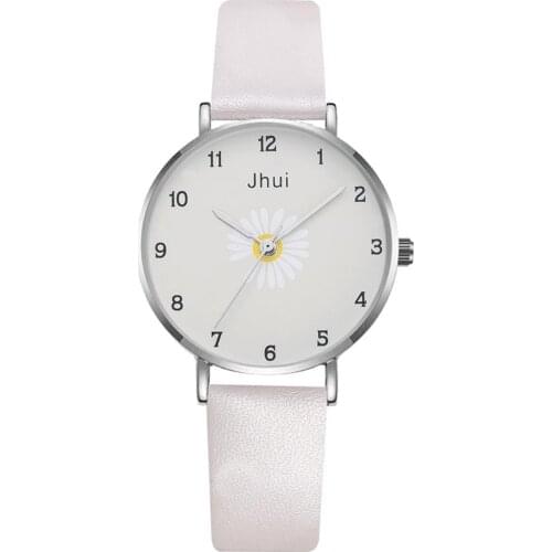 Qualities Women Fashion Luxury Watches Blue Vintage Leather Ladies Wristwatches Exquisite Number Dial Simple Female Quartz Clock