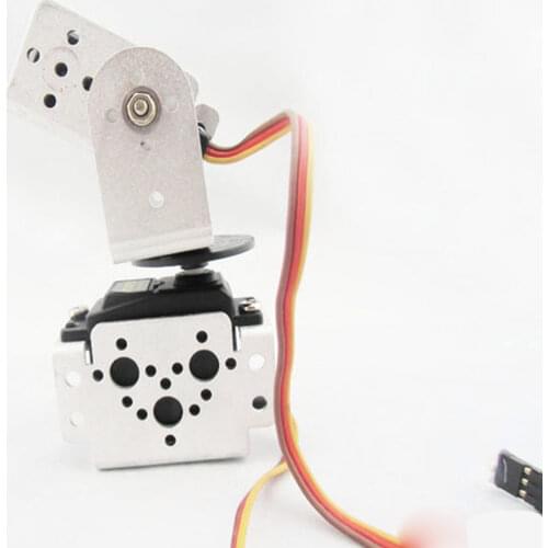 Elecrow TowerPro MG995 Servo with 2 DOF Bracket Kit Compatible Sensor Mount kit for Arduino Robot Arm Legs DIY Smart Car Kits