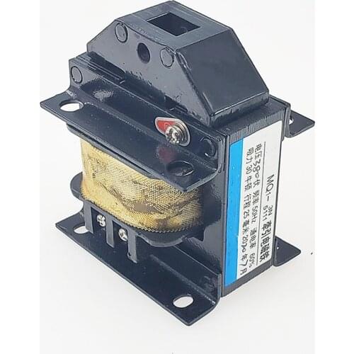 20kg Force 25mm Stroke AC220V/AC 380V Tractive Solenoid Electromagnet MQ1-5111